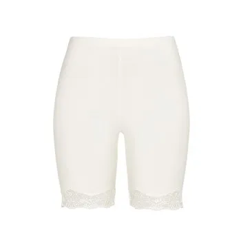 Alternativ bild 0 för Damella Bamboo Lace Shorts Vit ull Medium Dam