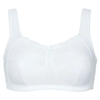 Alternativ bild 0 för Damella BH Classic Full Support Soft Bra Vit D 105 Dam