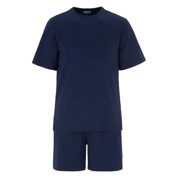 Alternativ bild 0 för Damella Edward Short Sleeve Pyjamas Marin bomull X-Large Dam