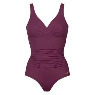 Produktfoto för Damella Fiona Swimsuit Röd 46 Dam