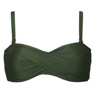 Produktfoto för Damella Ingrid Soft Bikini Bra Mörkgrön B/C 40 Dam