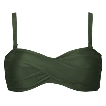 Alternativ bild 0 för Damella Ingrid Soft Bikini Bra Mörkgrön B/C 40 Dam