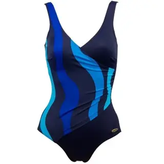 Produktfoto för Damella Julia Basic Swimsuit Royalblå 38 Dam