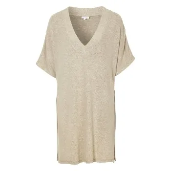 Alternativ bild 0 för Damella Knitted Lounge Tunic Beige Small Dam