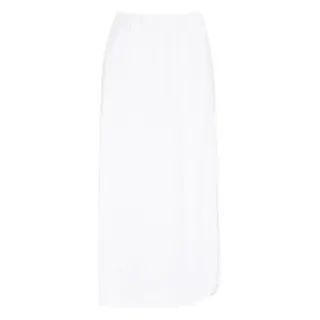 Produktfoto för Damella Long Waist Slip 90 cm Vit viskos 36 Dam