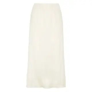 Produktfoto för Damella Long Waist Slip Vanilj viskos 44 Dam