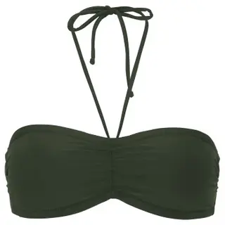 Produktfoto för Damella Olivia Padded Bikini Bra Mörkgrön 48 Dam