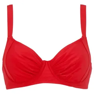 Produktfoto för Damella Sophia Basic Underwired Bikini Bra Röd polyester B 40 Dam