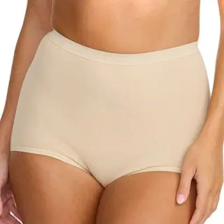 Produktfoto för Damella Trosor Classic Cotton Maxi Brief Puder bomull XX-Large Dam