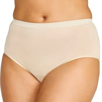 Alternativ bild 0 för Damella Trosor Classic Cotton Midi Brief Puder bomull Medium Dam