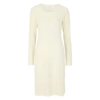 Alternativ bild 0 för Damella Wool Long Sleeved Nightdress Benvit merinoull X-Small Dam