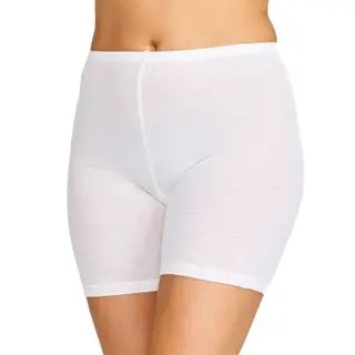 Produktfoto för Damella Wool Shorts Benvit merinoull X-Small Dam
