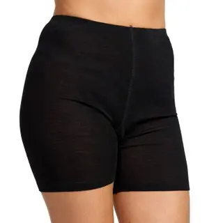 Produktfoto för Damella Wool Shorts Svart merinoull X-Large Dam