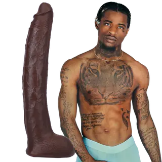 Produktfoto för Damion Dayski ULTRASKYN Dildo 30 cm - Chocolate