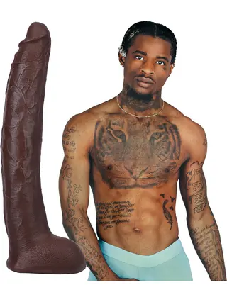 Produktfoto för Damion Dayski ULTRASKYN Dildo 30 cm - Chocolate