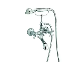 Produktfoto för Damixa Tradition kar+brusbat. - m.håndbruser og slange. 2-grebs. fork. m.rosetter 37025.00