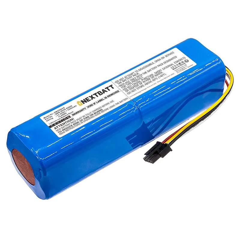 Alternativ bild 0 för Dammsugarbatteri till Xiaomi Mi Roborock mfl, 5200mAh, XMS500VX