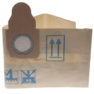 Produktfoto för Dammsugarpåsar, papper, 5st.