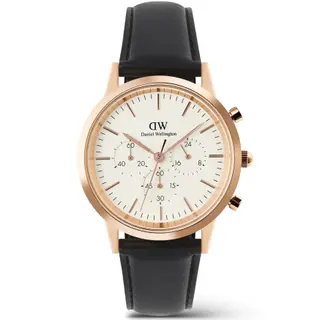 Produktfoto för Daniel Wellington DW Klocka Iconic Chronograph Sheffield RG 42mm Rose Gold