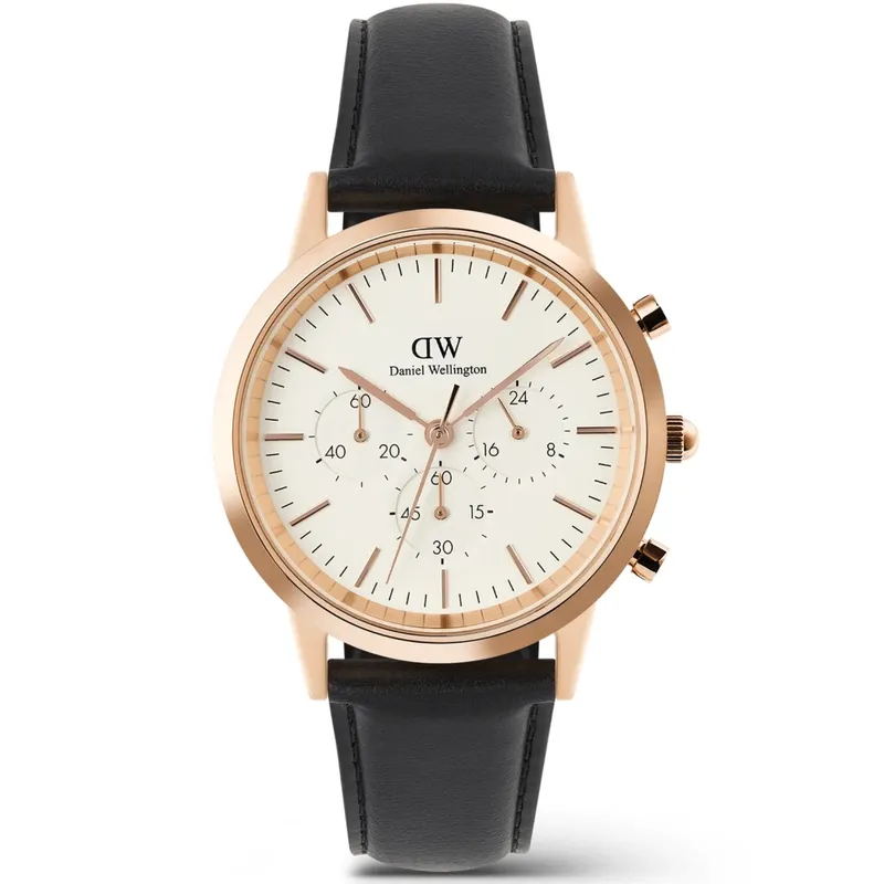 Bild 1 för Daniel Wellington DW Klocka Iconic Chronograph Sheffield RG 42mm Rose Gold