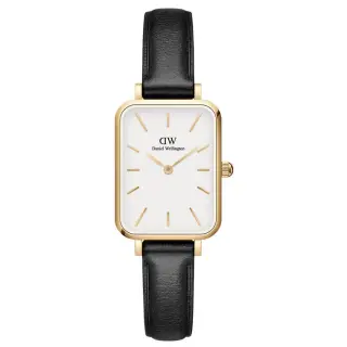 Produktfoto för Daniel Wellington DW Klocka Quadro Pressed Sheffield 20x26mm Gold