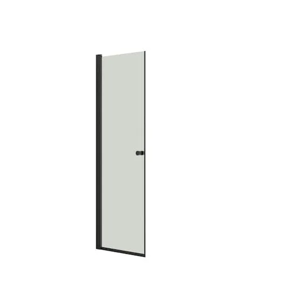 Alternativ bild 0 för Dansani A71-03 brusedør 200 x 67-69 cm sort/klart glas