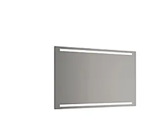 Produktfoto för Dansani Spejl Repeat 70*120 cm - Repeat Spejl med vandret lys i top og bund, 120x70 cm