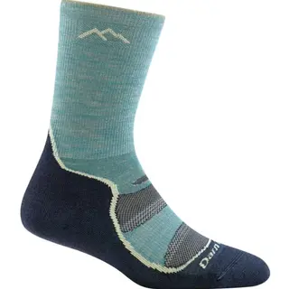 Produktfoto för Darn Tough Light Hiker Micro Crew Lightweight WithCushion Women Aqua