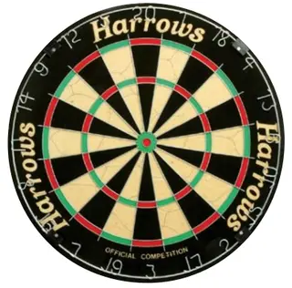 Produktfoto för Dartboard HARROWS OFFICIAL COMPETITION BRISTLE EA326 RoundWire