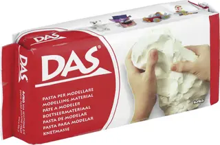 Produktfoto för DAS Modellera, självhärdande, vit, 1 kg