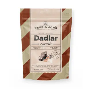 Produktfoto för Dave & Jon´s Dadlar Sour Cola 125 g