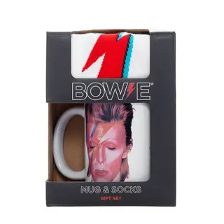 Produktfoto för David Bowie Mugg & Strumpor Presentset