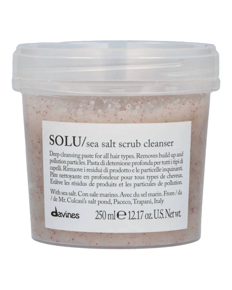 Bild 2 för Davines Solu Sea Salt Scrub Cleanser 250 ml