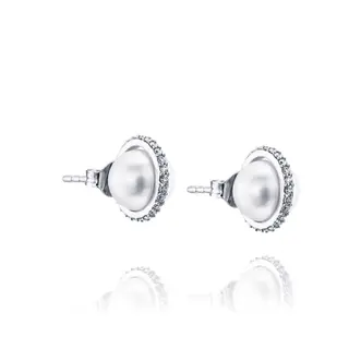 Produktfoto för Day Pearl & Stars Örhänge Vitguld