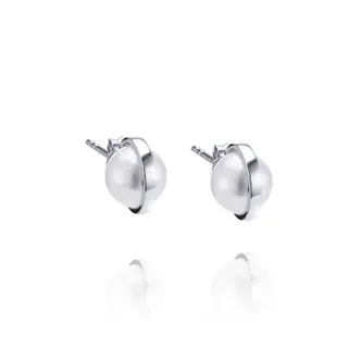 Produktfoto för Day Pearl Örhänge Vitguld