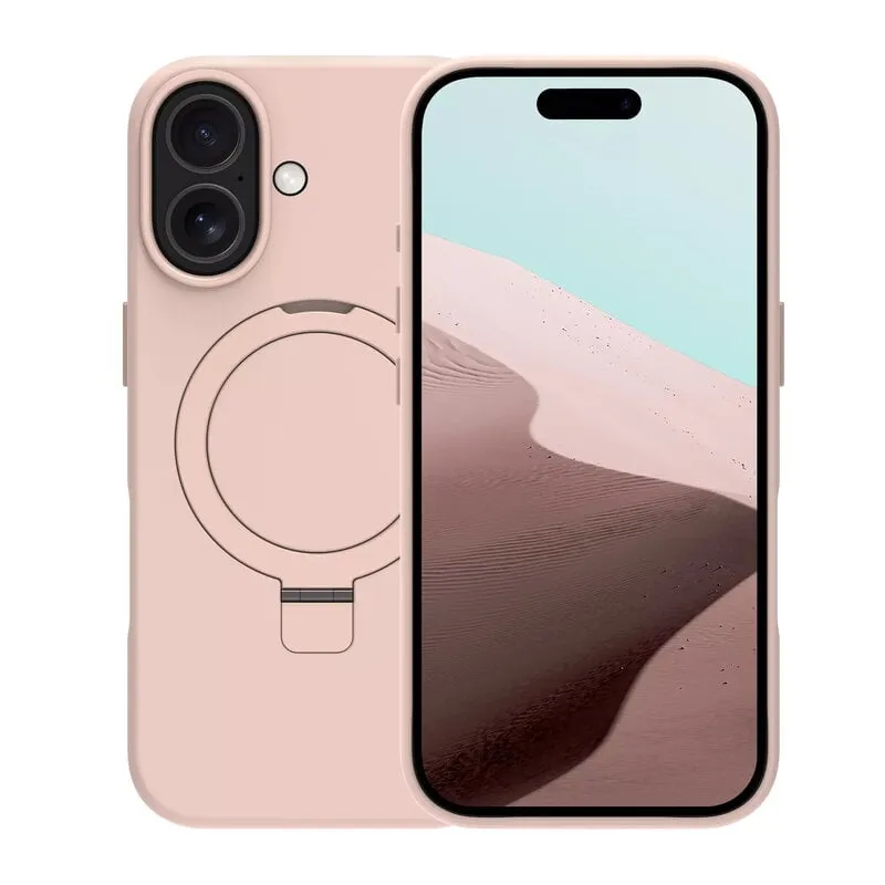 Alternativ bild 0 för dbramante1928 iPhone 17 Roskilde läderskal (pink sand)