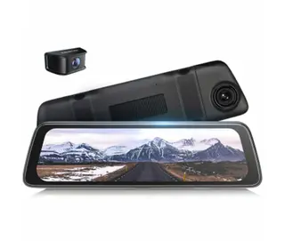 Produktfoto för DDPAI mola E3 Bilkamera + Backkamera, 2K, Wi-Fi - Svart