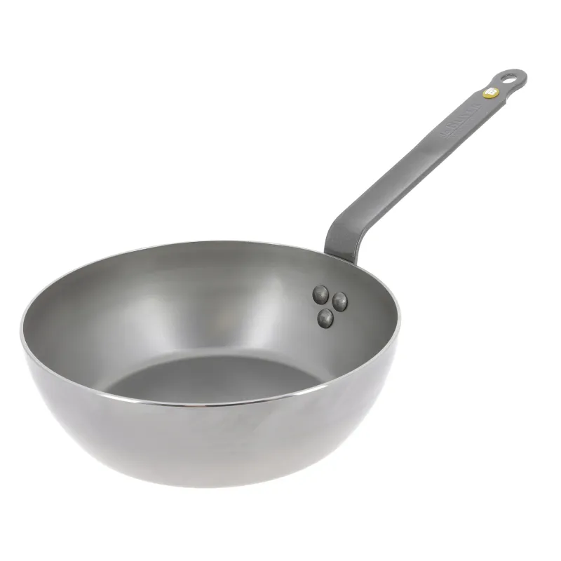 Alternativ bild 0 för De Buyer Countrypan Traktörpanna Kolstål Lyonnaise Mineral B Dia 24 cm