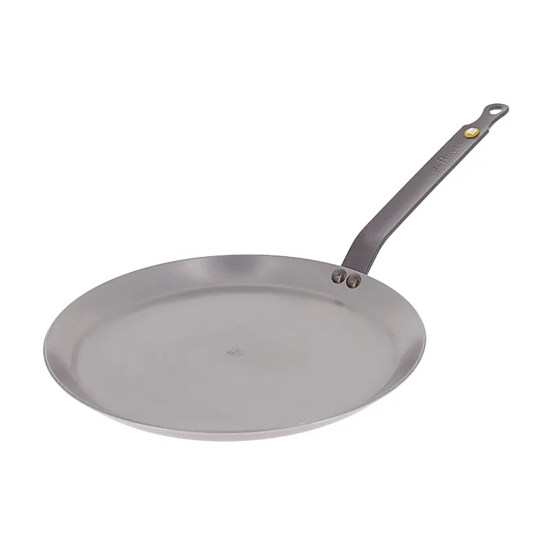 Alternativ bild 0 för De Buyer Pannkakspanna Kolstål Lyonnaise Mineral B Dia 24 cm