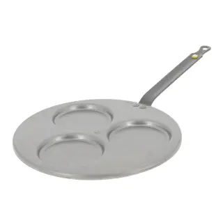 Produktfoto för De Buyer Plättpanna Kolstål Lyonnaise Mineral B 3 Blinis