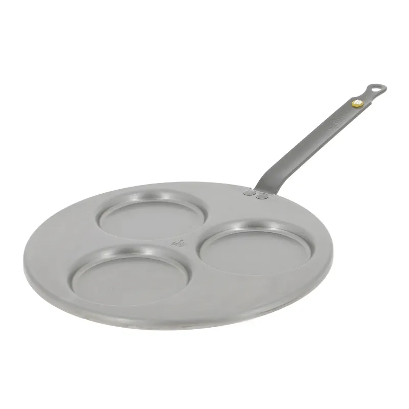 Alternativ bild 0 för De Buyer Plättpanna Kolstål Lyonnaise Mineral B 3 Blinis