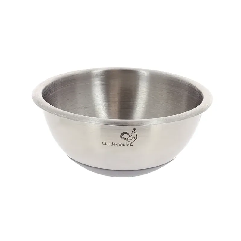 Alternativ bild 0 för De Buyer Skål rostfritt stål/silikon 16 cm/1L