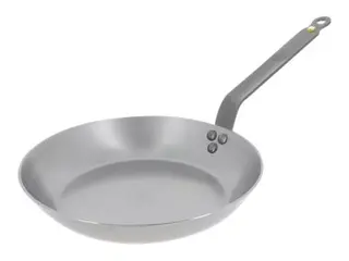 Produktfoto för De Buyer Stekpanna Kolstål Lyonnaise Mineral B Dia 20 cm