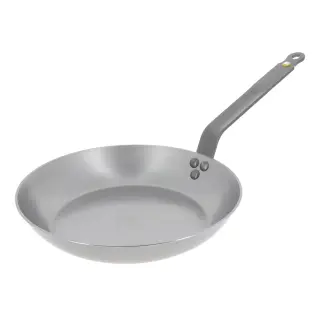 Produktfoto för De Buyer Stekpanna Kolstål Lyonnaise Mineral B Dia 26 cm