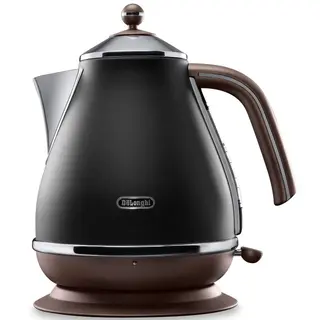 Produktfoto för De'Longhi Icona Vintage KBOV 2001.BK - Kedel - 1,7 liter - 2 kW - sort
