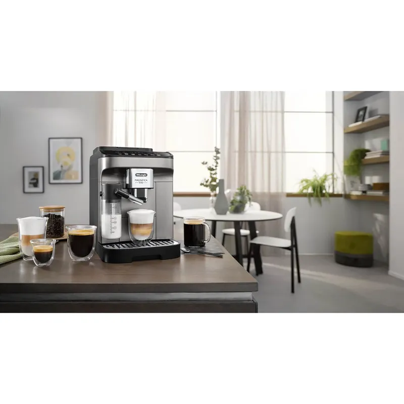 Bild 2 för De'Longhi Magnifica Evo ECAM290.81.TB - Automatisk kaffekokare med cappuccinatore - 15 bar - titansvart