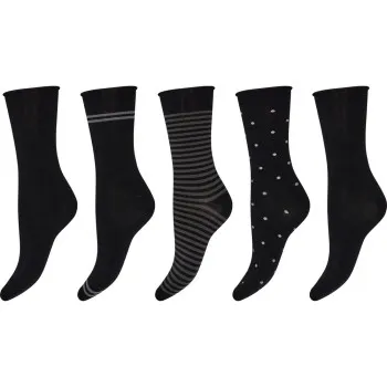 Alternativ bild 0 för Decoy Strumpor 5P Bamboo Ankle Socks Flerfärgad-2 Strl 37/41 Dam