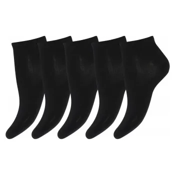 Alternativ bild 0 för Decoy Strumpor 5P Bamboo Sneaker Sock Svart Strl 37/41 Dam