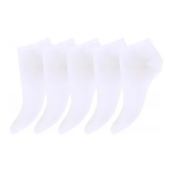 Alternativ bild 0 för Decoy Strumpor 5P Bamboo Sneaker Sock Vit Strl 37/41 Dam