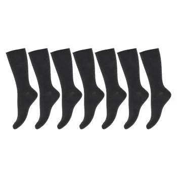 Alternativ bild 0 för Decoy Strumpor 7P Organic Cotton Socks Mörkgrå Strl 37/41 Dam